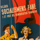 Socialismens fane, plakat fra 1930'erne